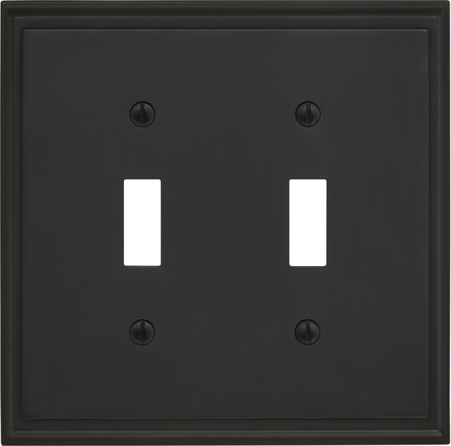 Mulholland 2 Toggle Wall Plate BP36515