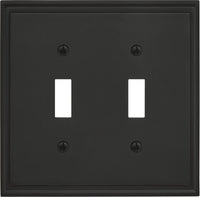 Mulholland 2 Toggle Wall Plate BP36515