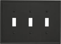 Mulholland 3 Toggle Wall Plate BP36516