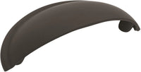 Cup Pulls 2-1/2'' cc Flat Black Cabinet Cup Pull BP53019