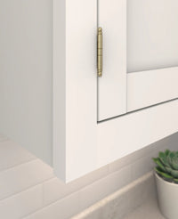 Functional Hardware 3/4'' Door Thickness Full Inset Partial Wrap Ball Tip Cabinet Hinge - Single Hinge PK3180