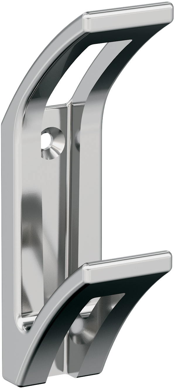 Avid Contemporary Double Prong Wall Hook H37010