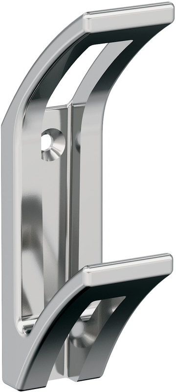 Avid Contemporary Double Prong Wall Hook H37010