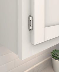 Functional Hardware 3/8'' Inset Double Demountable Cabinet Hinge - 1 Pair BPR8700