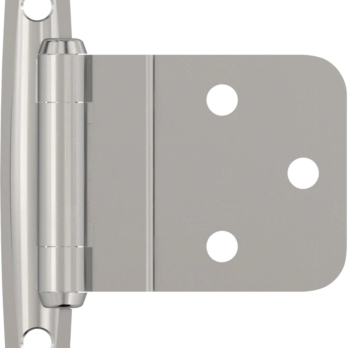 Functional Hardware 3/8'' Inset Self Closing Face Mount Cabinet Hinge ...