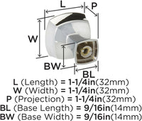 Stature 1-1/4'' Length Cabinet Knob BP11287
