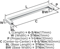 Revolve 6-5/16'' cc Cabinet Pull BP36854