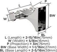 Davenport Transitional Double Robe Hook BH36050