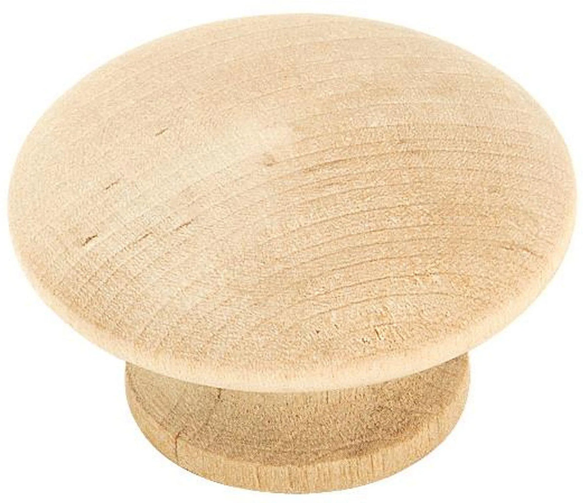 Everyday Heritage 1-1/2'' diam Unfinished Cabinet Knob BP813WD