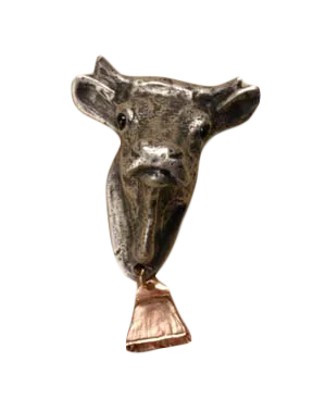 Cow w/Bell Knob 002