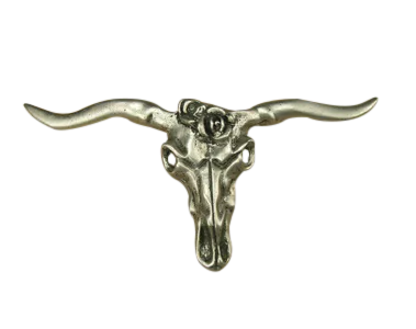Longhorn Skull Pull 091
