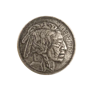 Indian Head Nickel Knob 369