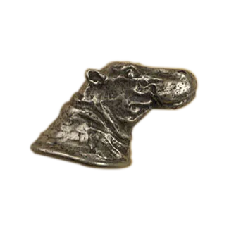 Hippo Head-Rt Knob 422