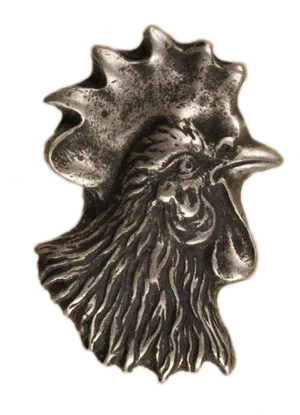 Rooster Head-Rt Knob 446