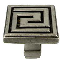 Olympia Greek Key Knob 7255
