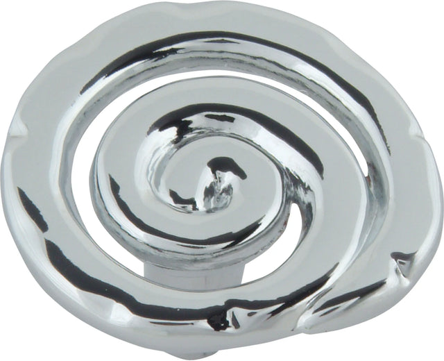 Limited Editions Scroll Knob 1 1/2'' Polished Chrome 140-CH