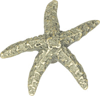 Nautical/Ocean Starfish Knob 2'' Verdigris 142-V