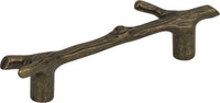 Nature Twig Pull 3'' cc Burnished Bronze 2106-BB