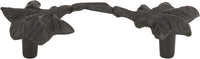 Nature Vineyard Leaf Pull 3'' cc Aged Bronze 2202-O