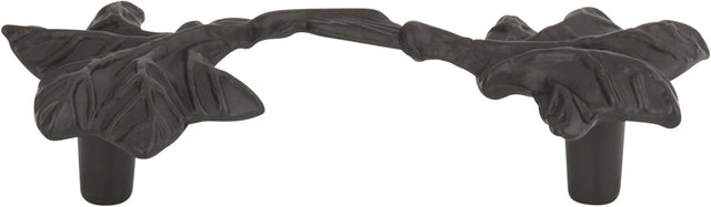 Nature Vineyard Leaf Pull 3'' cc Aged Bronze 2202-O