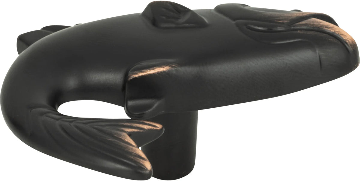 Nautical/Ocean Fish Knob 2 1/4'' Venetian Bronze 2204-VB