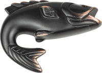 Nautical/Ocean Fish Knob 2 1/4'' Venetian Bronze 2204-VB