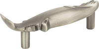 Nautical/Ocean Fish Pull 3'' cc Pewter 2217-NO