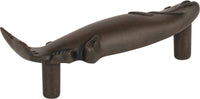 Nautical/Ocean Fish Pull 3'' cc Rust 2217-R