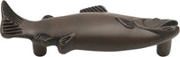 Nautical/Ocean Fish Pull 3'' cc Rust 2217-R
