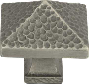 Craftsman Square Knob 1 1/4''