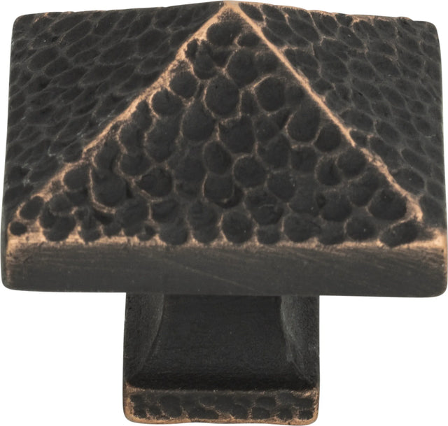 Craftsman Square Knob 1 1/4'' Venetian Bronze 2237-VB