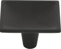 Dap Square Knob 2'' Matte Black 227-BL