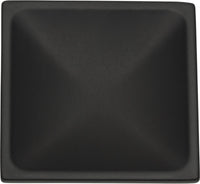 Dap Square Knob 2'' Matte Black 227-BL