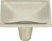 Dap Square Knob 2'' Brushed Nickel 227-BRN