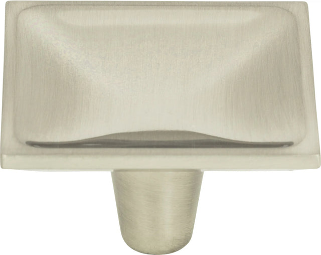 Dap Square Knob 2'' Brushed Nickel 227-BRN