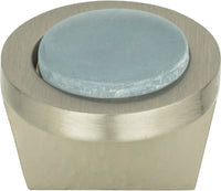 Spa Blue Round Knob 1 1/4'' Brushed Nickel 229-BLU-BRN