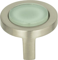 Spa Green Round Knob 1 1/4''
