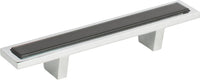 Spa Black Pull 3'' cc Polished Chrome 231-BLK-CH
