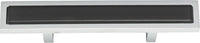 Spa Black Pull 3'' cc Polished Chrome 231-BLK-CH