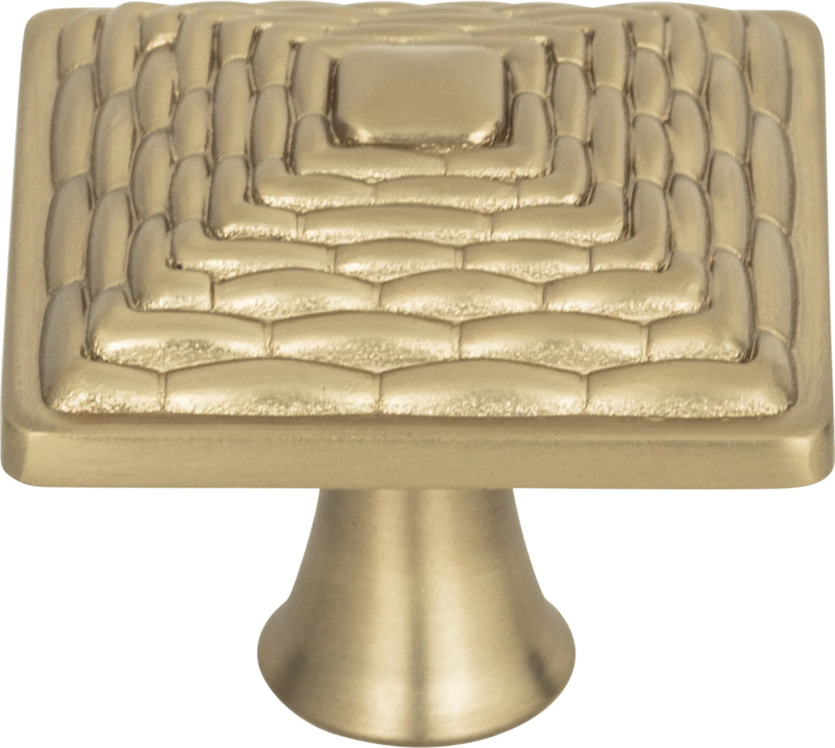 Mandalay Square Knob 1 1/4'' Champagne 237-CM