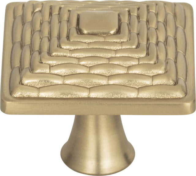 Mandalay Square Knob 1 1/4'' Champagne 237-CM