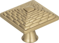 Mandalay Square Knob 1 1/4'' Champagne 237-CM