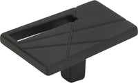 Modernist Left Knob 1 3/4'' Matte Black 252L-BL
