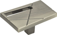 Modernist Left Knob 1 3/4'' Brushed Nickel 252L-BRN