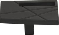 Modernist Right Knob 1 3/4'' Matte Black 252R-BL