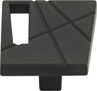 Modernist Right Knob 1 3/4'' Matte Black 252R-BL