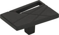 Modernist Right Knob 1 3/4'' Matte Black 252R-BL