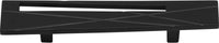 Modernist Left Pull 3'' cc Matte Black 253L-BL