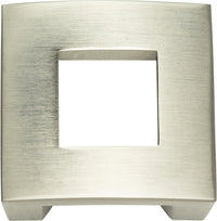 Centinel Square Knob 1 1/4'' cc Brushed Nickel 255-BRN