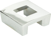 Centinel Square Knob 1 1/4'' cc Polished Chrome 255-CH